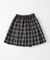 チェック キュロットスカート(140-160cm)