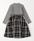 チェック ドッキング ワンピース