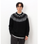 フェアアイル柄 シャギーニット