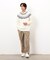 フェアアイル柄 シャギーニット