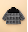 グレンチェックプリント 中綿ブルゾン(ベビーサイズ)