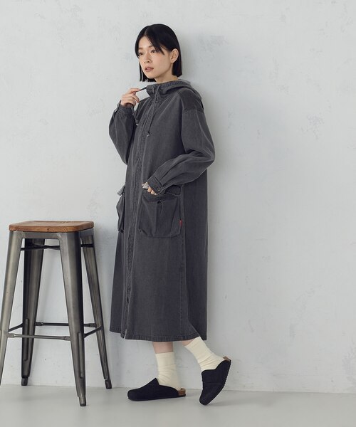 デニムパーカーワンピース / セットアップ対応｜コムサイズムの通販
