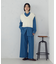 Vネックニットベスト