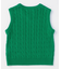 ケーブル編み ニットベスト
