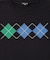 アーガイル長袖Tシャツ