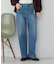 10オンスストレッチデニム ストレートパンツ