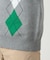 アーガイル柄 クルーネックプルオーバー