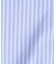 コットンナイロン ストレッチ ストライプ バンドカラーシャツ