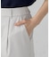 【美しいベーシックパンツ】ストレッチツイル テーパードパンツ