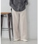 【美しいベーシックパンツ】裏メッシュ チノパンツ