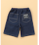 デニムライクストレッチ ハーフパンツ (ベビーサイズ)