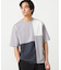 【吸水速乾】フェイクレイヤード ブロッキングTシャツ