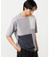 【吸水速乾】フェイクレイヤード ブロッキングTシャツ