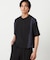 ライトウエイトポリエステル ブロッキング 布帛Tシャツ
