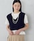 ケーブル Ｖネックベスト