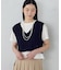ケーブル Ｖネックベスト