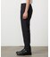 【セットアップ対応】【ウォッシャブル】リネンライクポリエステル テーパードパンツ