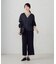 レーヨンポリエステル麻調スラブ ワークワイドパンツ