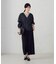 レーヨンポリエステル麻調スラブ ワークワイドパンツ