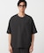 【吸水速乾】リネンライクポリエステル 布帛Tシャツ