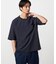 【吸水速乾】リネンライクポリエステル 布帛Tシャツ