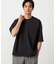 【吸水速乾】リネンライクポリエステル 布帛Tシャツ