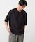 【吸水速乾】リネンライクポリエステル 布帛Tシャツ