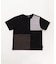 ブロッキング 半袖 Tシャツ