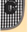 【リバーシブル】ギンガムチェック スタイ