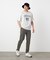 シルケット天竺 ロゴプリントTシャツ