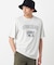 シルケット天竺 ロゴプリントTシャツ