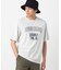 シルケット天竺 ロゴプリントTシャツ