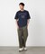 シルケット天竺 ロゴプリントTシャツ