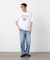 シルケット天竺 ロゴプリントTシャツ