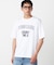 シルケット天竺 ロゴプリントTシャツ