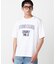 シルケット天竺 ロゴプリントTシャツ