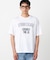 シルケット天竺 ロゴプリントTシャツ