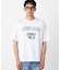 シルケット天竺 ロゴプリントTシャツ