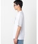 シルケット天竺 ロゴプリントTシャツ
