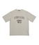 シルケット天竺 ロゴプリントTシャツ