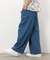 バギーシルエット デニムパンツ