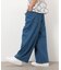 バギーシルエット デニムパンツ