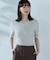 レイヤードデザイン リブニット