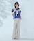 【接触冷感】袖タックTシャツ