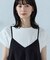 【セットアイテム】2WAYキャミソールワンピース＋Tシャツ