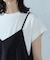 【セットアイテム】2WAYキャミソールワンピース＋Tシャツ