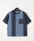 6オンスコットンデニム 切り替え半袖Tシャツ