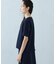 クルーネック ストレッチプリーツTシャツ / セットアップ対応