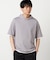 【吸水速乾】フェイクレイヤード フーデッド Tシャツ