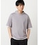 【吸水速乾】フェイクレイヤード フーデッド Tシャツ